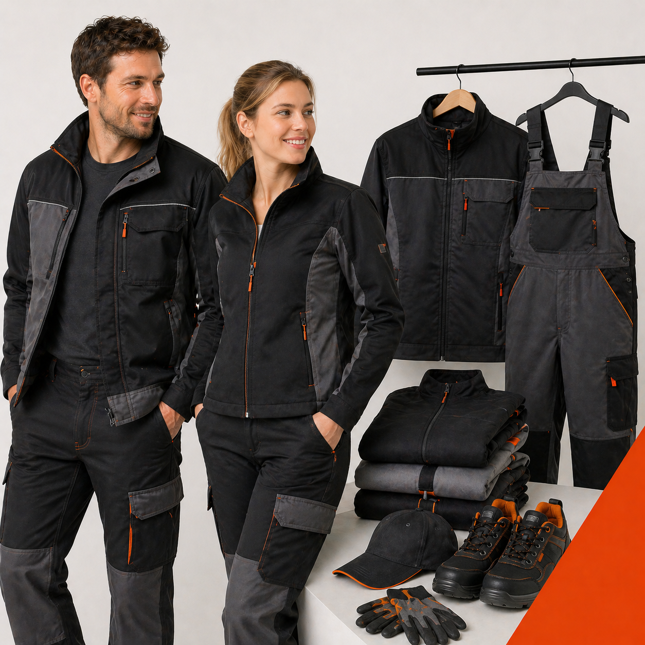 WorkWear und Arbeitskleidung mit Firmenlogo