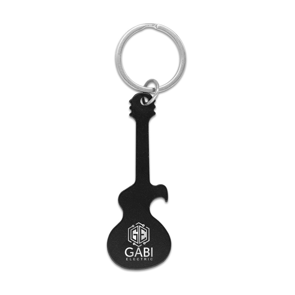 Schlüsselanhänger, Flaschenöffner „E-Gitarre“ | Meles – Bild 4