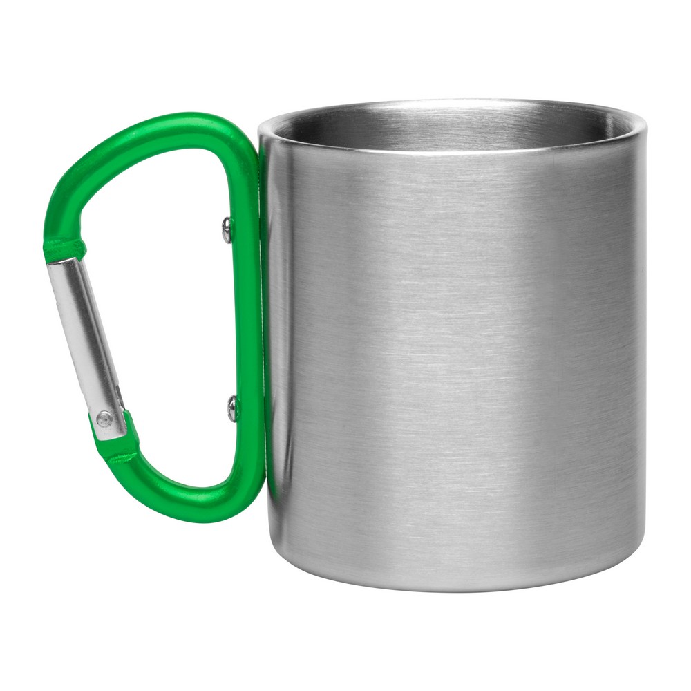 Metallbecher 210 ml mit Karabinerhaken – Bild 4