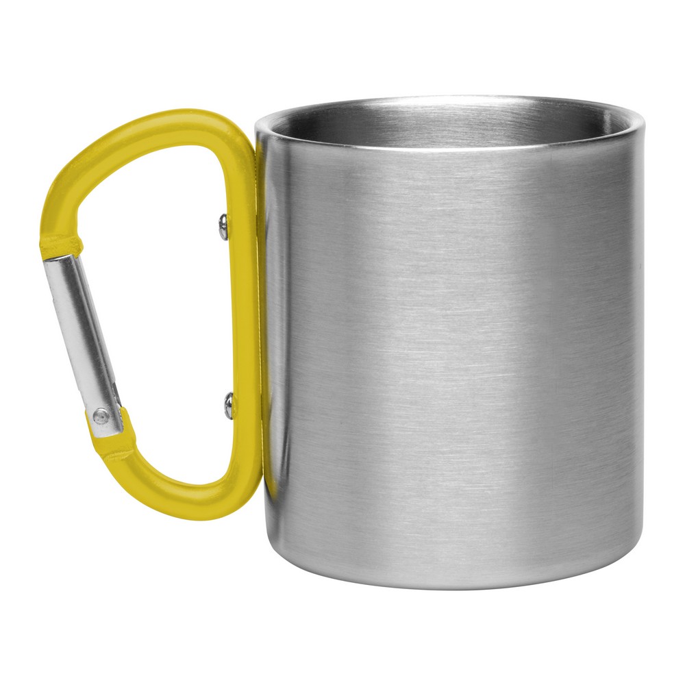 Metallbecher 210 ml mit Karabinerhaken – Bild 5