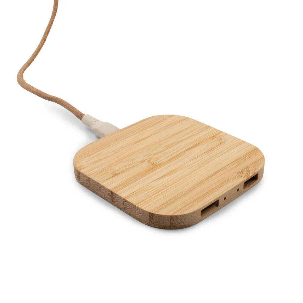 Wireless Ladegerät aus Bambus 10W B'RIGHT | Jazzlyn – Bild 3