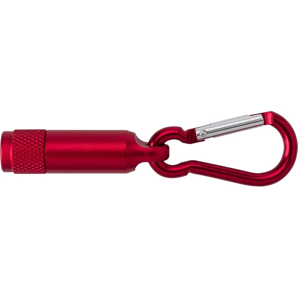 Mini Taschenlampe 1 LED mit Karabinerhaken – Bild 4