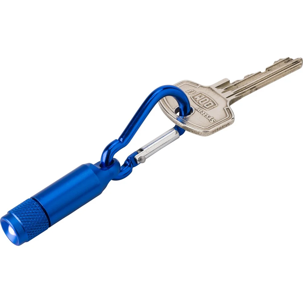 Mini Taschenlampe 1 LED mit Karabinerhaken – Bild 7