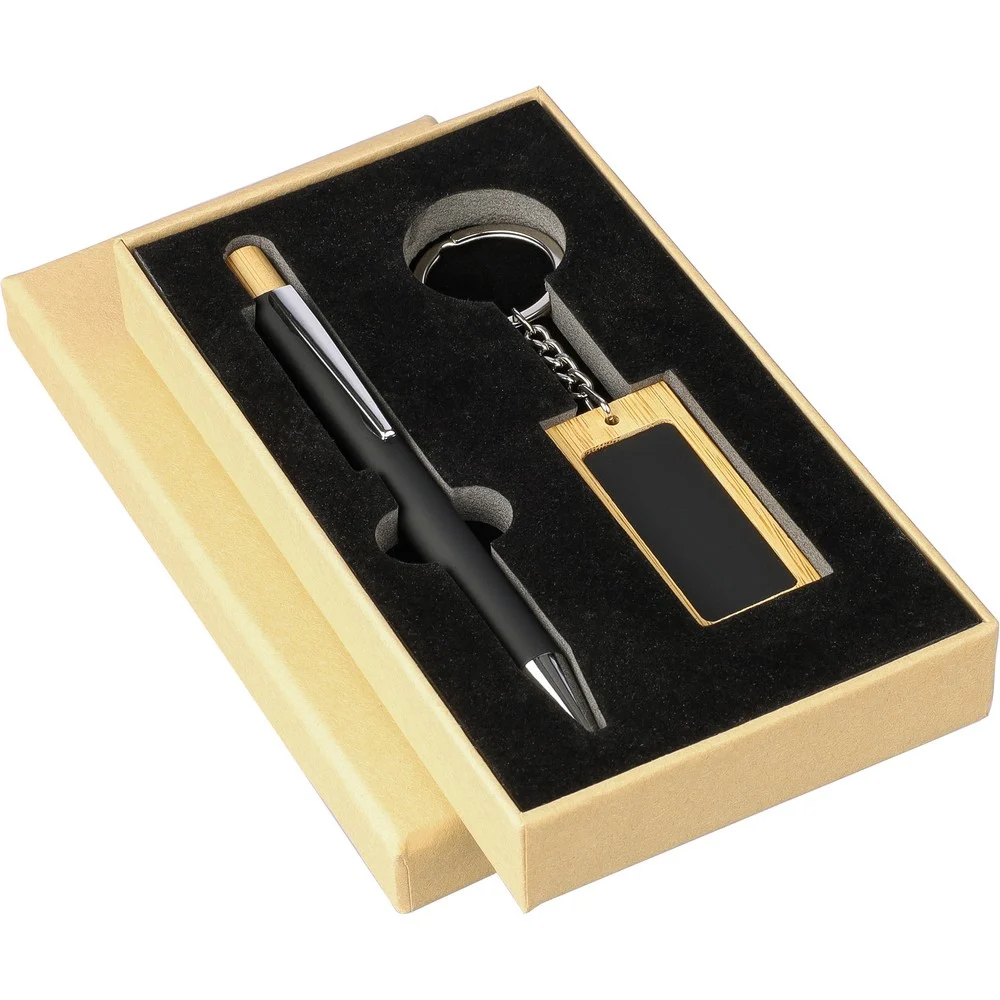 Geschenkset, Kugelschreiber, Schlüsselanhänger