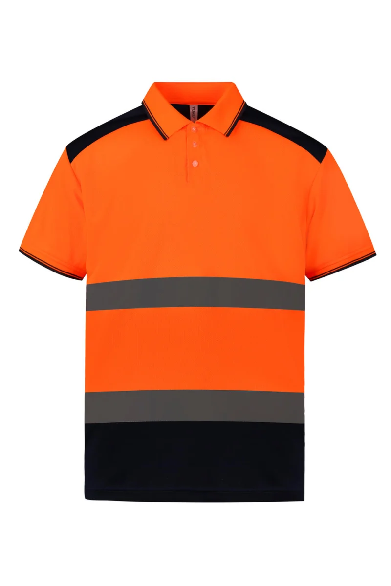 Fluo 2-Tone Polo – Bild 3